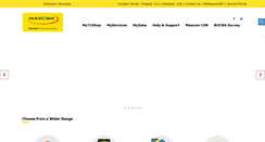 Desktop Screenshot of mascom.bw